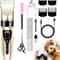 Dog Cat Grooming Kit Cordless Rechargeable Hair Clipper Trimmer Set For Pets 10