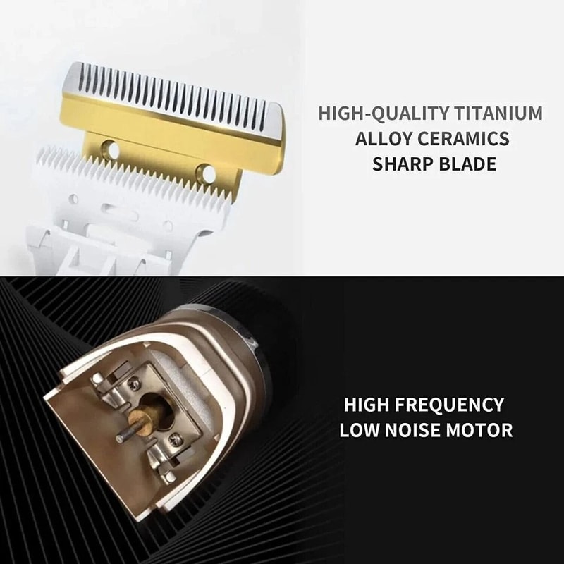 Dog Cat Grooming Kit Cordless Rechargeable Hair Clipper Trimmer Set For Pets 7