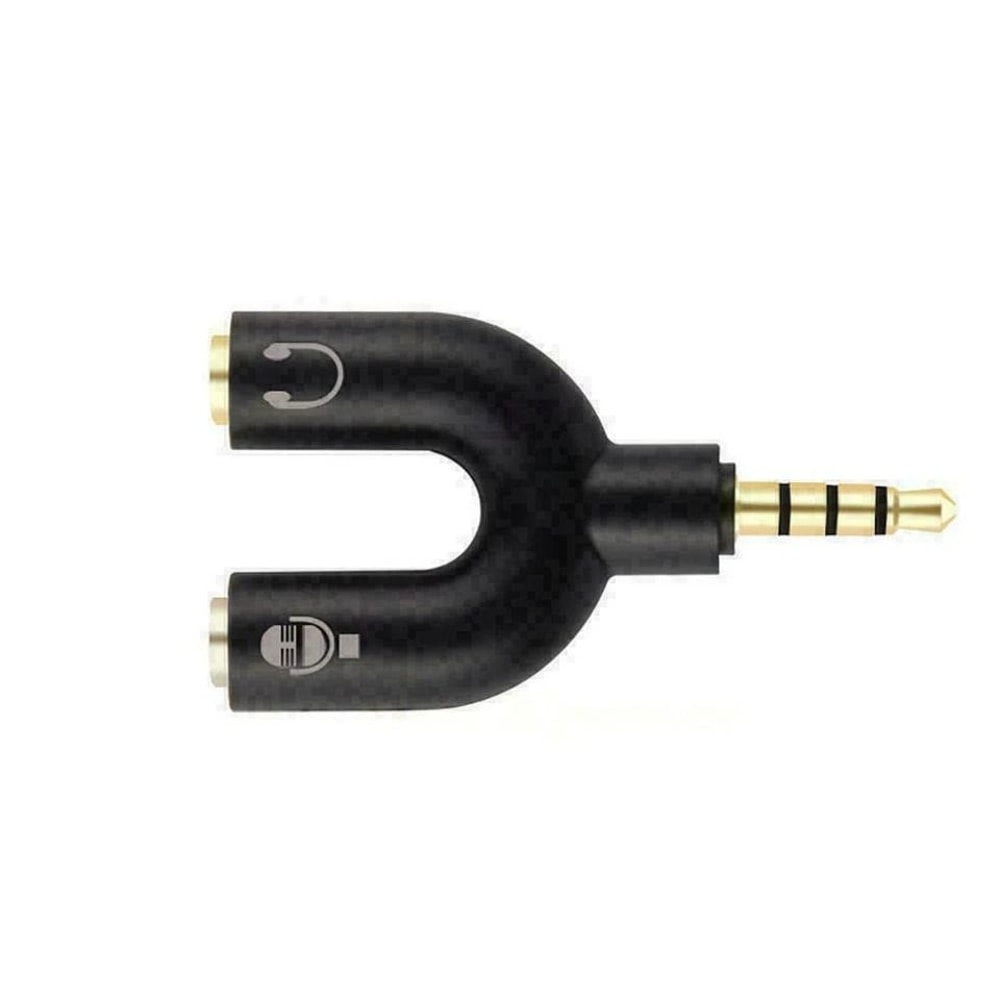 Stereo Audio Male To 2 Female Headphone Splitter Cable Adapter 6