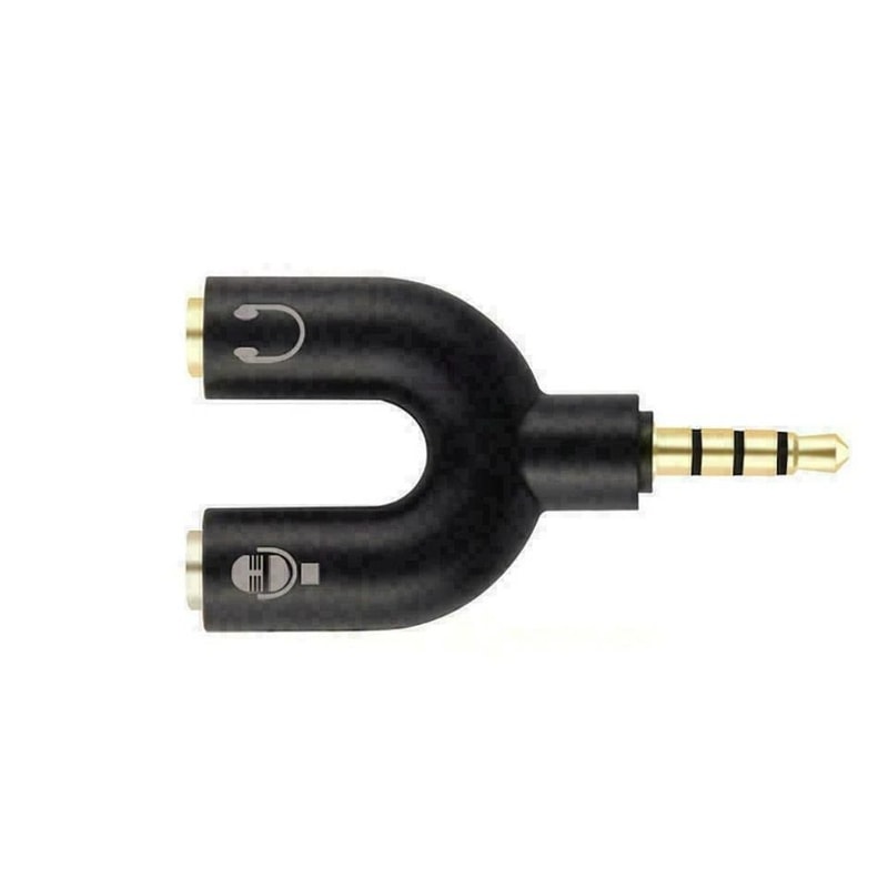 Stereo Audio Male To 2 Female Headphone Splitter Cable Adapter 6