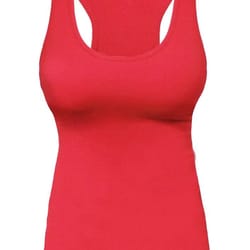 women's ribbed racerback tank top fitted camisole for exercise & layering