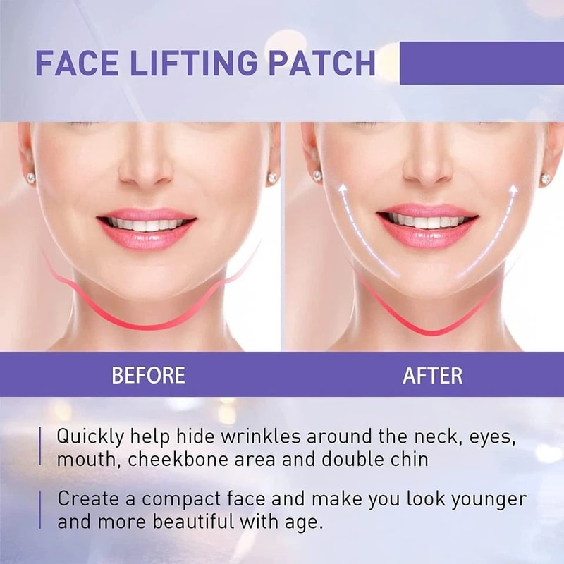 V Tapes AntiWrinkle Face Neck Lift Tape Instant Face Lift Eye Neck Wrinkle Reducer 1