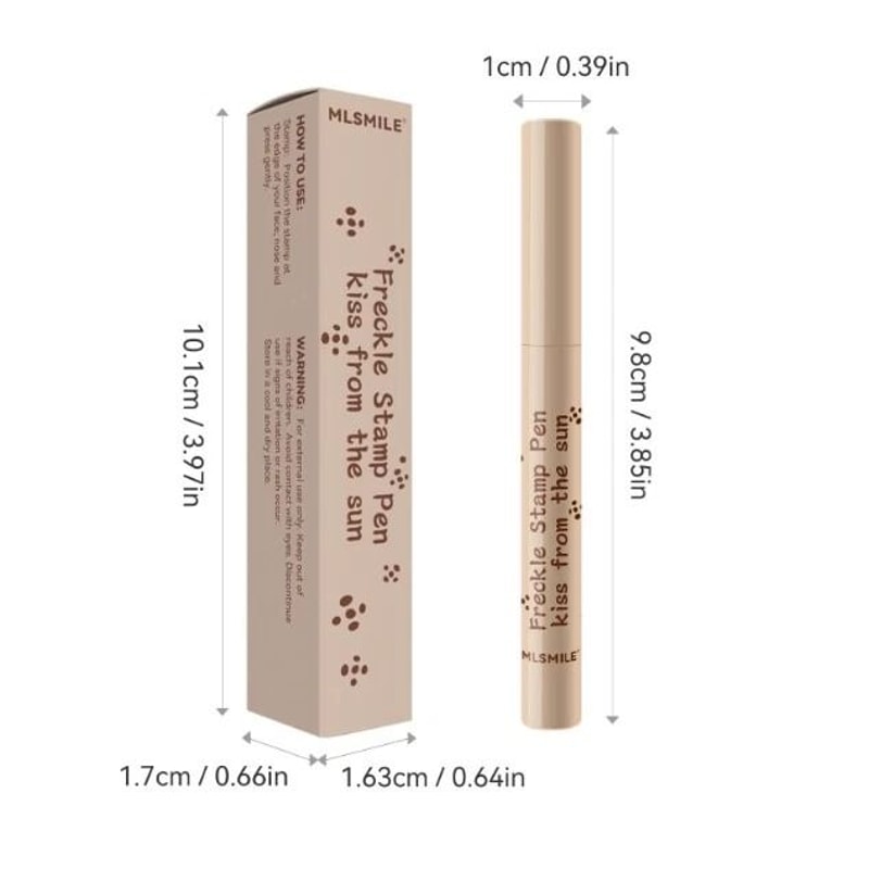Faux Freckle Pen Stamp Waterproof Natural Soft Dot For Sunkissed Skin 4