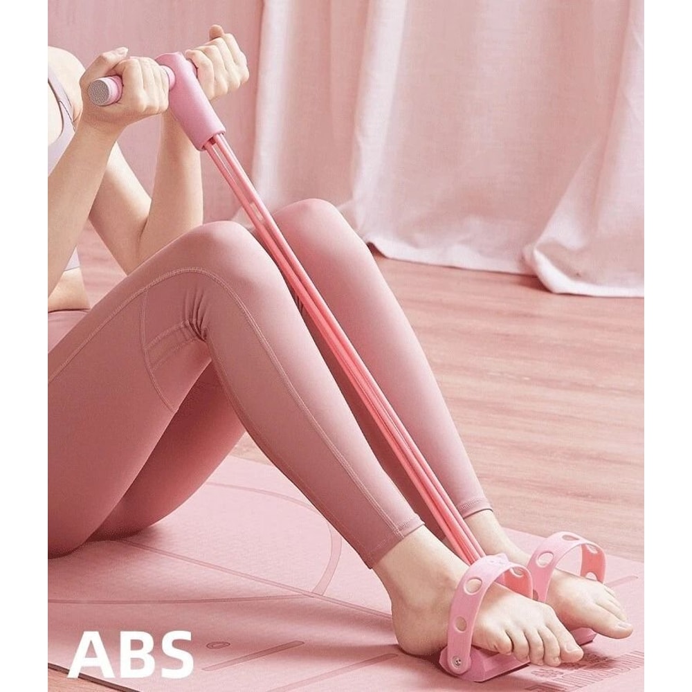 Pedal Resistance Band For Yoga Body Stretch Exercises Heavy Resistance Puller Rope 2