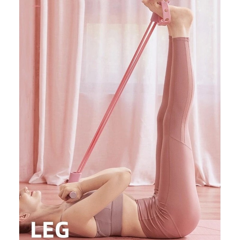 Pedal Resistance Band For Yoga Body Stretch Exercises Heavy Resistance Puller Rope 3