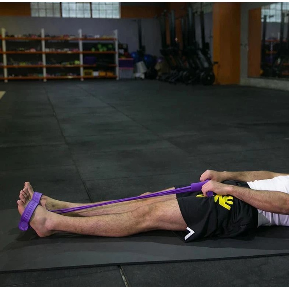 Pedal Resistance Band For Yoga Body Stretch Exercises Heavy Resistance Puller Rope 5