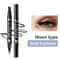 Winged Eyeliner Stamp Waterproof Liquid Eyeliner Pen Long Lasting Smudge Proof Design For Effortles