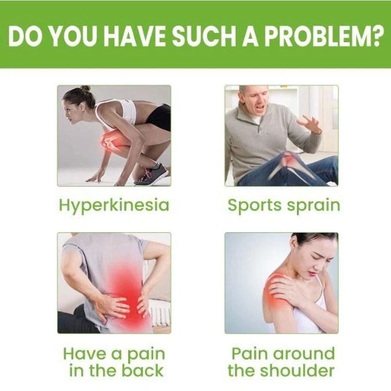 Knee Relief Patches Pain Relief For Joints Muscles Wormwood Ache Plaster Pad 8