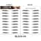 Brow Liner Sticker Bionic Tattoo Eyebrow Stamp Waterproof Long Lasting Eyebrow Solution 7