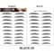 Brow Liner Sticker Bionic Tattoo Eyebrow Stamp Waterproof Long Lasting Eyebrow Solution 5