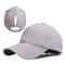 Solid Color Ponytail Baseball Cap Cotton Polo Style Adjustable Cap For Women 7