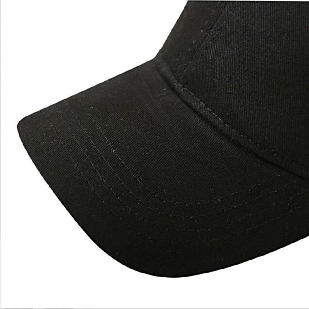 Solid Color Ponytail Baseball Cap Cotton Polo Style Adjustable Cap For Women 3