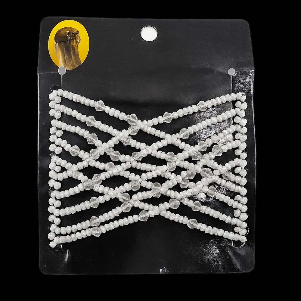 Elastic Beads Banana Clip Hairpin Stretch Magic Hair Comb For Effortless Hair Styling 7