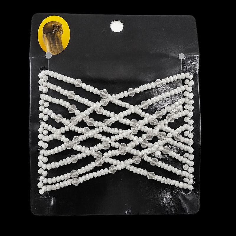 Elastic Beads Banana Clip Hairpin Stretch Magic Hair Comb For Effortless Hair Styling 7