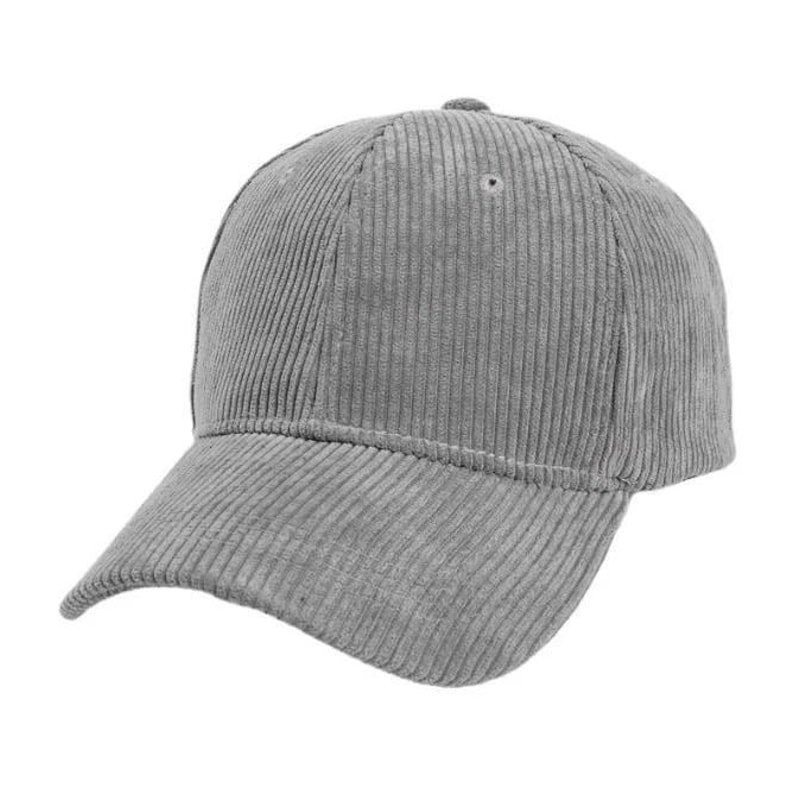 Corduroy Baseball Cap Adjustable Classic Dad Hat With Soft Plain Design For Comfort 1