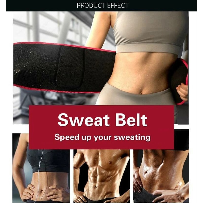 Womens Waist Trainer Trimmer Belt Sweat Shaper For Stomach Fat Burn Weight Loss 1