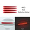 Universal Reflective Car Door Handle Stickers Safety Warning Anti Scratch Decals 2