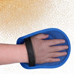 portable beach sand remover soft sand removal mitt travel friendly sand wipe off bag