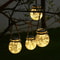Retro Solar Lantern Outdoor Hanging Waterproof Garden LED Light 2