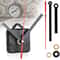 Silent Clock Movement Replacement Kit For DIY Wall Clock Repair With Hands 7