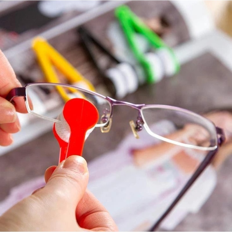 Portable Eyeglass Cleaner Kit With Microfiber Lens Cleaner And Glasses Cleaning Cloth 0