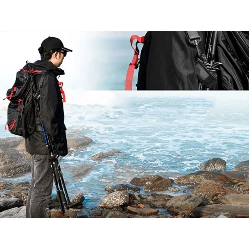 Adjustable Fishing Rod Carrier Strap Shoulder Belt Tackle Holder For Easy Travel 0