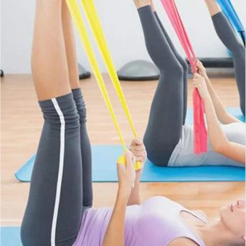 Portable Resistance Bands For Exercise Home Workout Stretch Fitness Training Bands 2