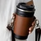 Portable Coffee Water Bottle Carrier With Adjustable Shoulder Strap 2