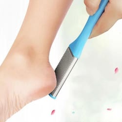 professional double sided callus remover & foot scrubber for smooth feet