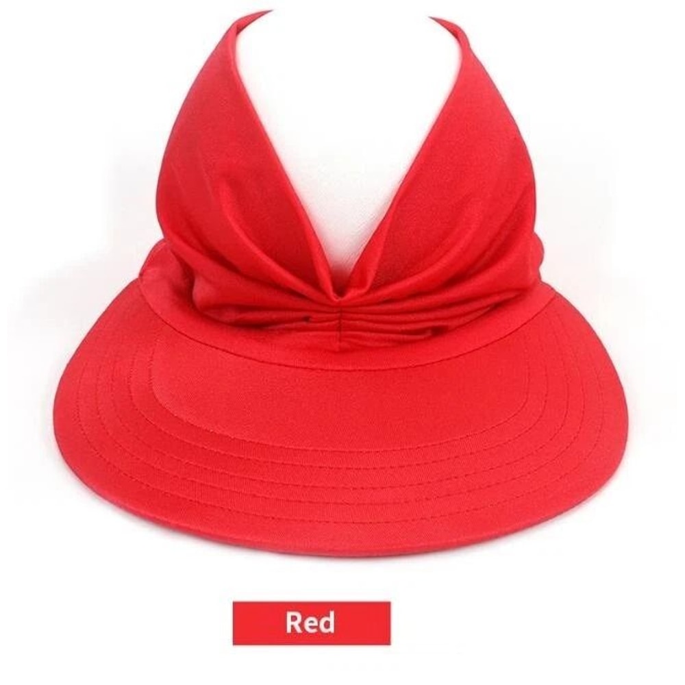 Women Stretchable Turban Sun Visor Hat For Golf Sports Outdoor Activities 3