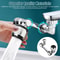 Universal Swivel Extension Faucet Arm Tap Extenders Easy Water Conservation And Extended Reach For