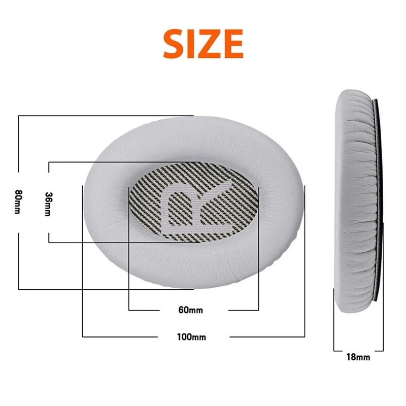 Premium Foam Replacement Ear Pads Headphones Soft Comfortable Cushions For Superior Sound 1