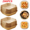 Non Stick Air Fryer Liners Disposable Paper Perfect For Roasting Microwaving 7