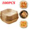 Non Stick Air Fryer Liners Disposable Paper Perfect For Roasting Microwaving 6