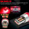 LED Red Strobe Flash Brake Stop Tail Parking Light Bulbs 3