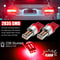 LED Red Strobe Flash Brake Stop Tail Parking Light Bulbs 8