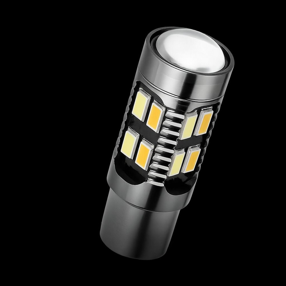 LED DRL Switchback Turn Signal Bulbs Parking Light Indicators For Vehicles 0