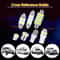 Car Interior LED Light Bulbs Kit Map Door License Plate 3