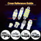 Car Interior LED Light Bulbs Kit Map Door License Plate 3