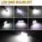 Car Interior LED Light Bulbs Kit Map Door License Plate 5