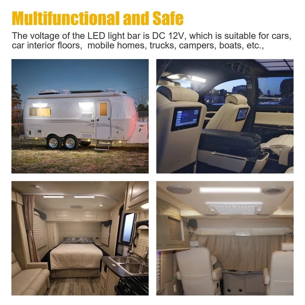 LED Ceiling Dome Lamp For Car Interior LED Light For RV Camper Truck And Trailer 5