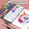 Professional Watercolor Paint Set With Brushes Water Brush Mixing Dishes 1
