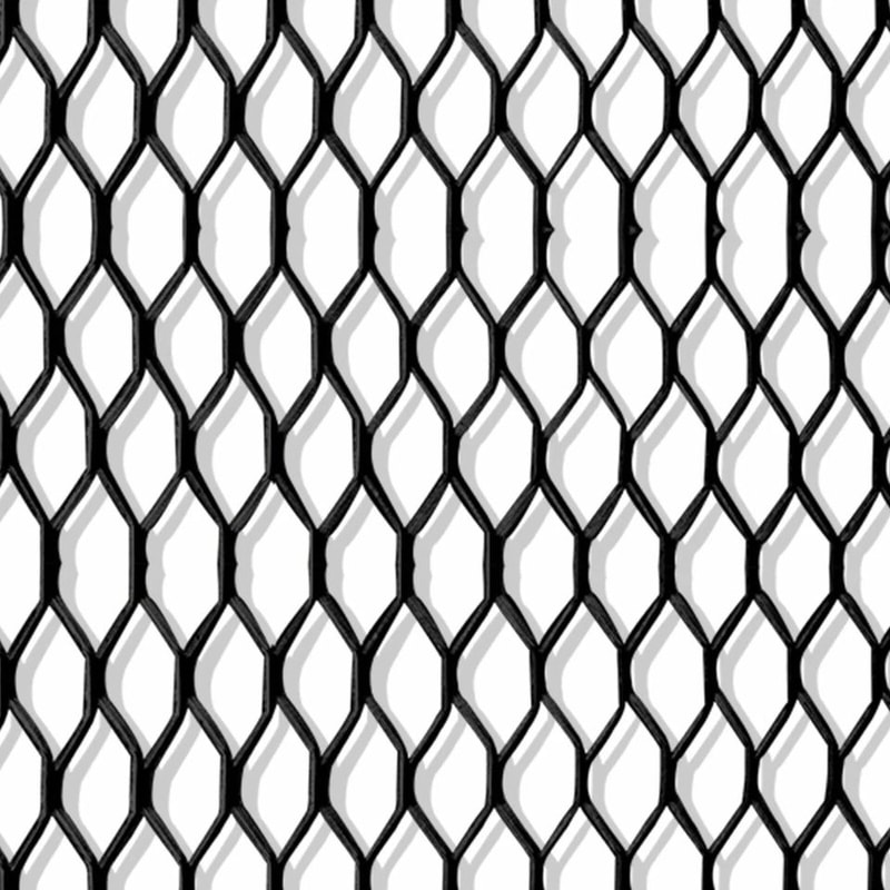 Universal Car Grille Mesh Net Sheet Aluminum Auto Mesh Grill For Vehicle Protection 6