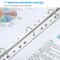 Clear Page Protectors For Ring Binder Durable Non Glare Document Sleeves 5