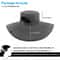 Wide Brim Sun Hat With Neck Flap UV Protection Outdoor Hat For Hiking Fishing And Gardening 3
