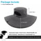 Wide Brim Sun Hat With Neck Flap UV Protection Outdoor Hat For Hiking Fishing And Gardening 3