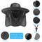 Wide Brim Sun Hat With Neck Flap UV Protection Outdoor Hat For Hiking Fishing And Gardening 2