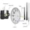 DIY Wall Clock Movement Kit Silent Mechanism Replacement With Hands For Creative Clock Repair 3