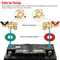 Brass Battery Terminal Clamps Positive Negative Connectors 4