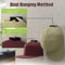 Baseball Cap Wall Rack With Hooks Adhesive Hat Organizer 4